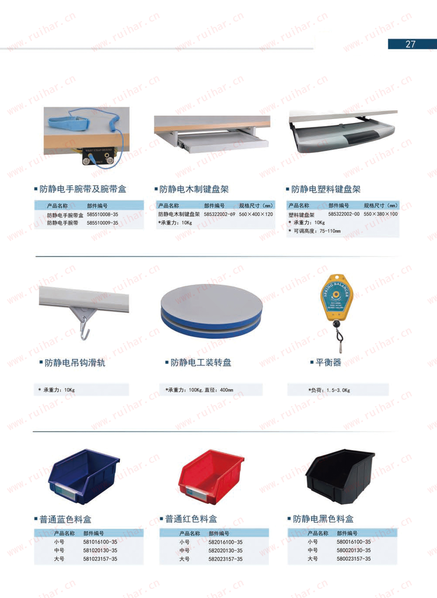 防靜電工作臺,ESD工作臺,防靜電工作桌，防靜電工作臺附件，防靜電電源盒